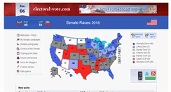 Desktop Screenshot of elections.electoral-vote.com